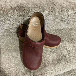 Dansko clogs, gently used. Size 37.